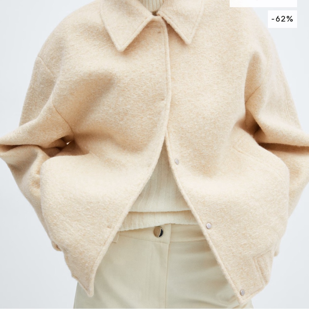 Oversized bomber jacket size S